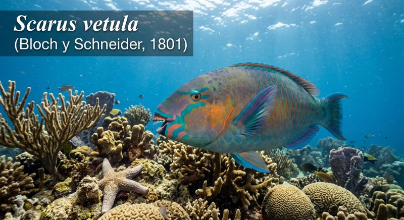 Scarus vetula Bloch y Schneider, 1801