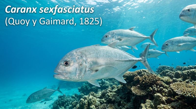 Caranx sexfasciatus Quoy y Gaimard, 1825